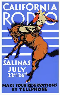 Bronco Prints: California Rodeo, Salinas, July 22-26