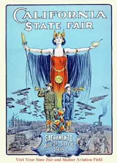 Aviation Prints: California State Fair 1918