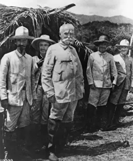 Calixto Garcia Standing with Staff