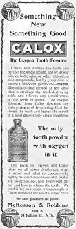 Tooth Prints: Calox Tooth Powder