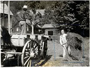 Fork Prints: Calvin Coolidge On Blanchard Farm