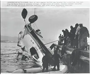Lisbon Prints: Calypso Being Removed from River