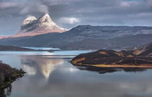 Images Dated 3rd March 2016: Cam Loch and Suilven