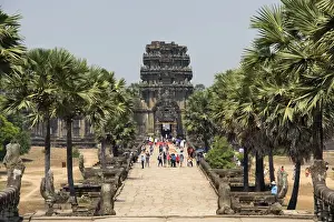 Prints of Cambodia, Siem Reap province, Angkor temple complex, site listed as World Heritage by Unesco, Angkor Wat Angkor, South-East Asia Prints: Cambodia, Siem Reap province, Angkor temple complex