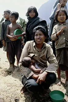 Cambodian Refugee Camp