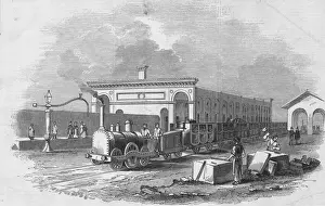 1825 Prints: Cambridge Station