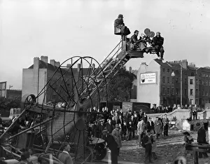 Crane Prints: Camera Crew Filming