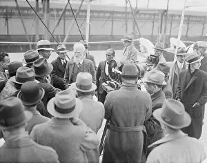 Cameramen Bombarding George Bernard Shaw