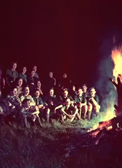 Youth Movement Prints: Camp-Fire
