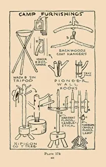 Candlestick Prints: Camp Furnishings