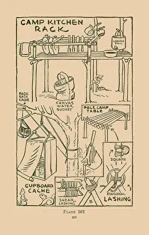 Tools Prints: Camp Kitchen Rack