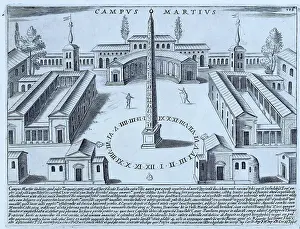 Cropland Prints: Campus Martius, Field of Mars was a more than 250 hectare area of ancient Rome in public ownership