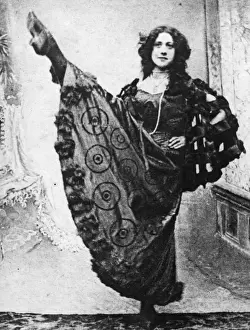 Dressing Up Prints: Can Can Dancer