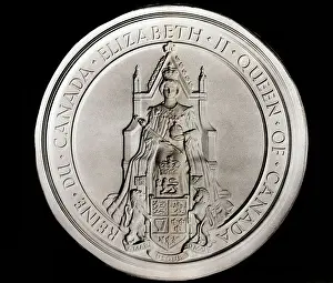 Toronto Prints: Canada's Seal Includes Queen Elizabeth