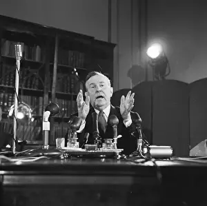Canadian Leader at Press Conference
