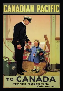 Luggage Prints: Canadian Pacific To Canada