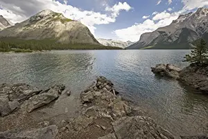 Banff Prints: Canadian Rocky Mountains And A Lake