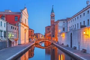 Images Dated 9th July 2012: Canal in Chioggia, Veneto, Italy