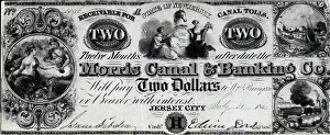 Money Prints: Canal Money Issued By New Jersey