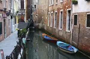 Canal in the old town, Venice, Italy