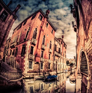 The canal scene - Venice