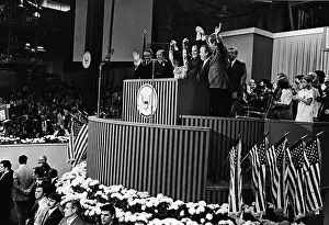Candidates At 1972 Democratic Convention