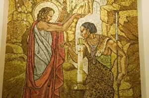 Mosaic Collection: Candle, Capital Cities, Capital Letter, Cathedral, Close-Up, Color Image, Female Likeness