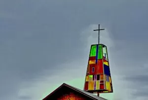 Oregon Us State Gallery: Candy Colored Steeple