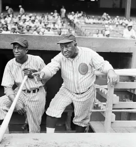 Outfielder Prints: Candy Jim Taylor and Cool Papa Bell