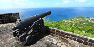 Cannon at Brimstone Hill - St Kitts
