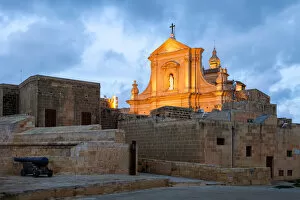 Images Dated 16th April 2019: Cannon, Citadelle De Victoria, Victoria, Gozo, Malta