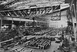 Landscape Machinery Industrial Prints: Cannon Foundry