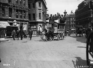 Animal Horse Road Prints: Cannon Street