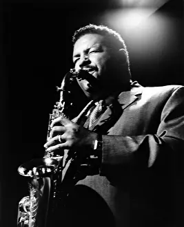 Cannonball Adderley Performing