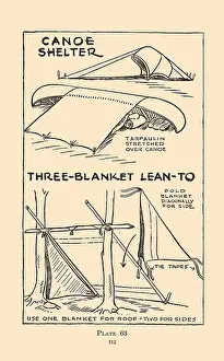 Shelter Prints: Canoe Shelter