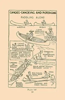 Paddle Prints: Canoeing and Portaging III