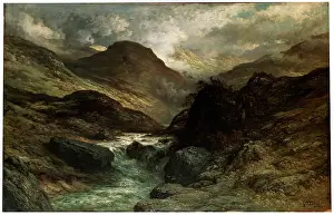 Keywording Prints: A Canyon, 1878. Artist: Gustave Doré