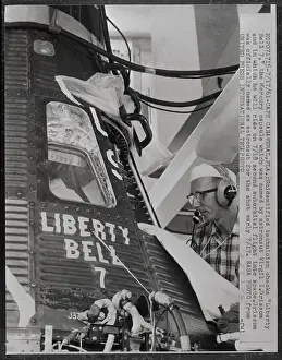 Cape Canaveral Employee Working with Spacecraft