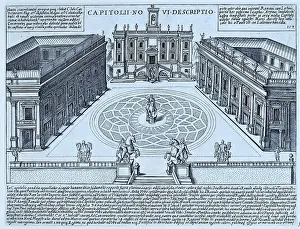 Artists Prints: Capitolii Novi Descriptio, The Description of the New Capitol