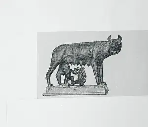 Caring Prints: Capitoline Wolf Suckling Romulus and Remus