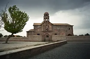 Cappadocia, Turkey - May 05, 2014: Catholic Church
