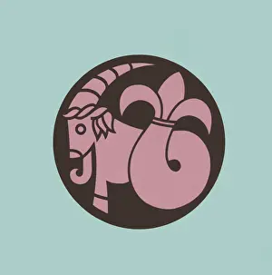 Ilus Prints: Capricorn Zodiac Symbol