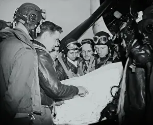William J Prints: Captain and Colonel Giving Instructions