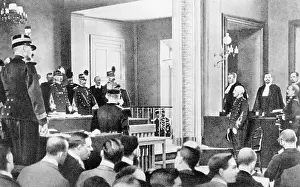 Captain Dreyfus Before Council of War