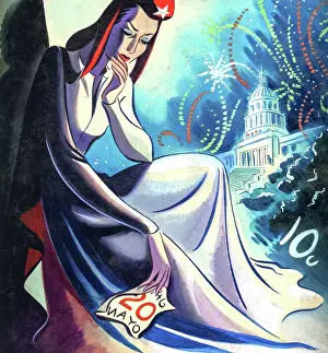 Benitez Prints: Captial Fireworks