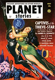 Science Fiction Prints: Captives of the Thieve-Star
