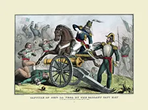 Mexican American Prints: Capture of General La Vega