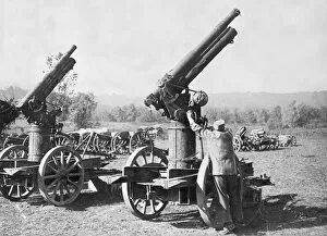 World War I (1914-1918) Gallery: Captured Canons