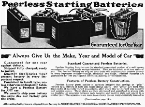 Battery Prints: Car Battery Advertisement