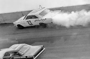 Nascar Prints: Car Crash During Daytona 500